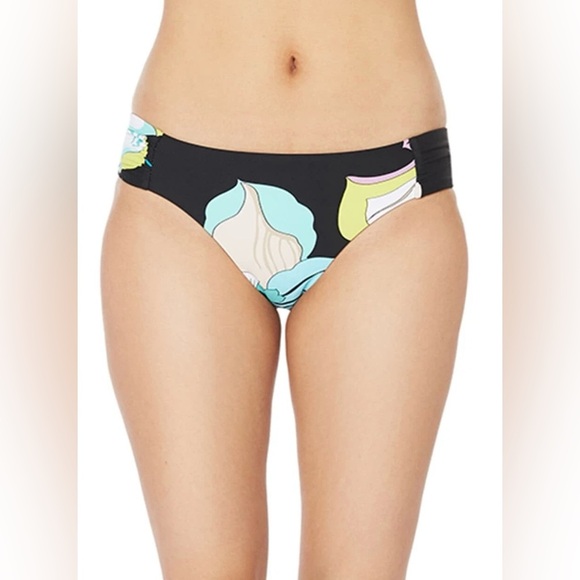 Trina Turk Tankini Top Size 10  Sintra Flora Shirred Hipster Bottom Floral Print - Picture 5 of 13